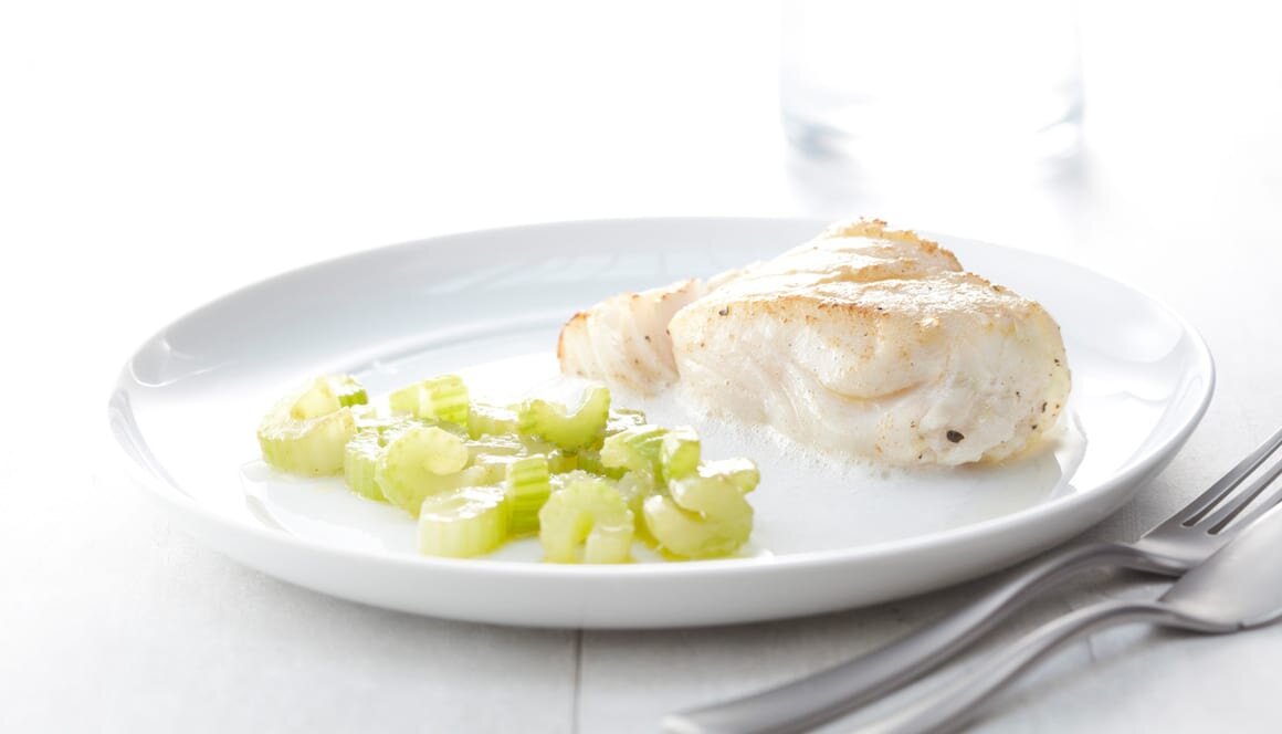 Dos de cabillaud de Norvège mariné au poivre