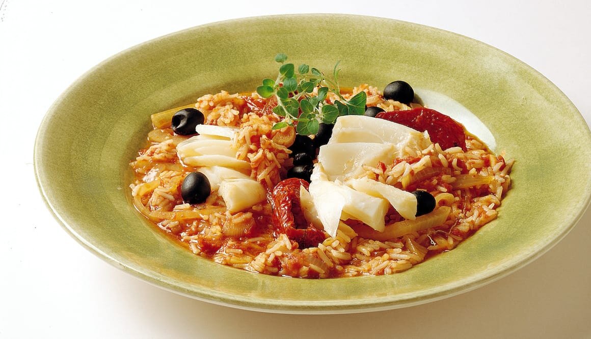 Morue de Norvège au riz