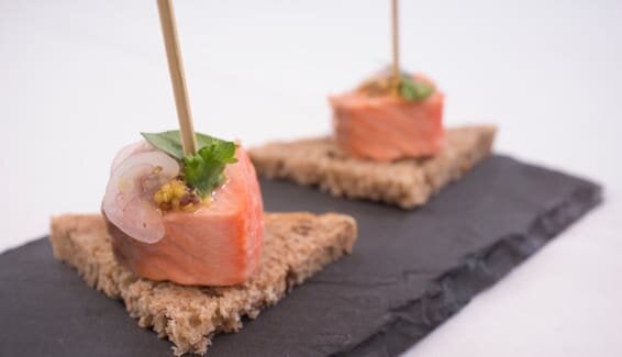 Truite des Fjords marinée