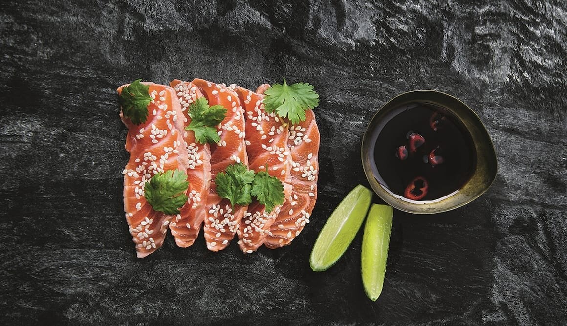 Tataki de Saumon de Norvège