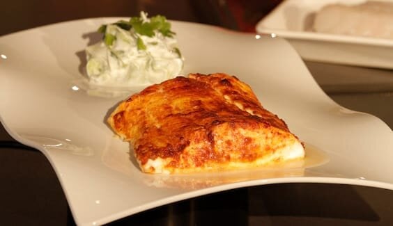 Flétan blanc de Norvège à la harissa