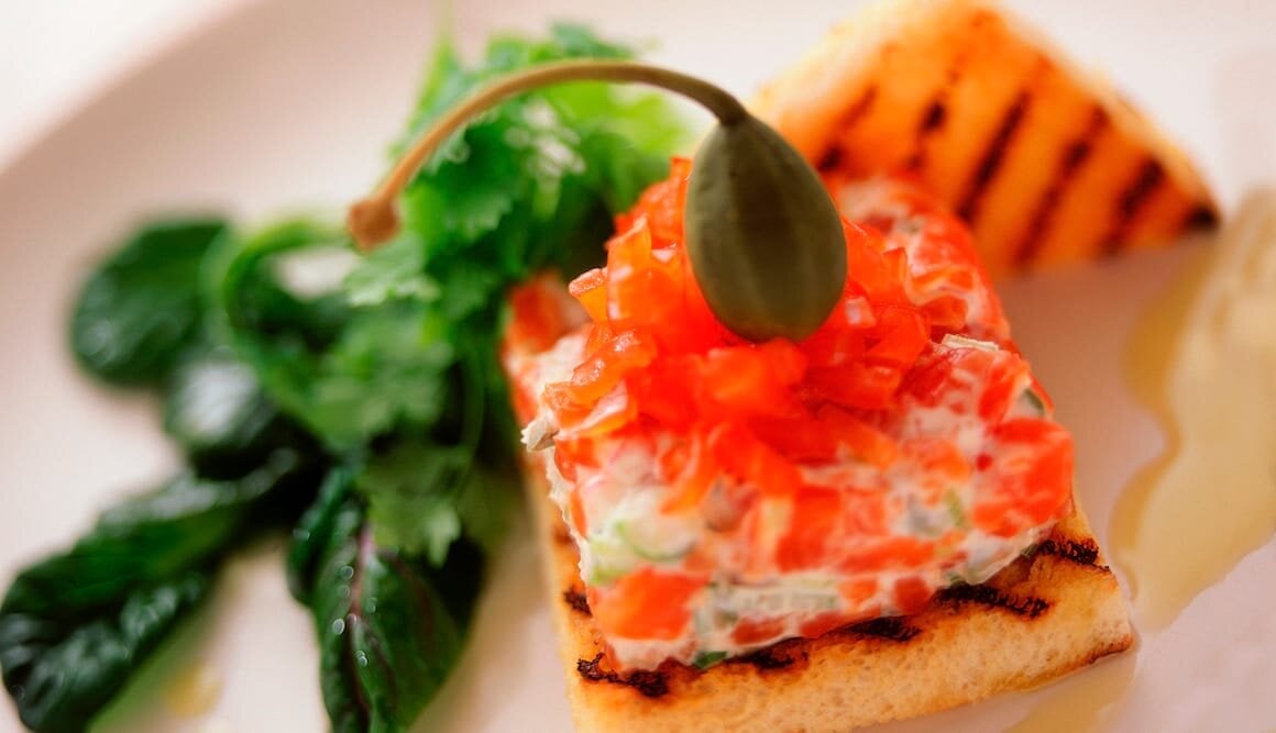 Tartare de Truite des Fjords fumée