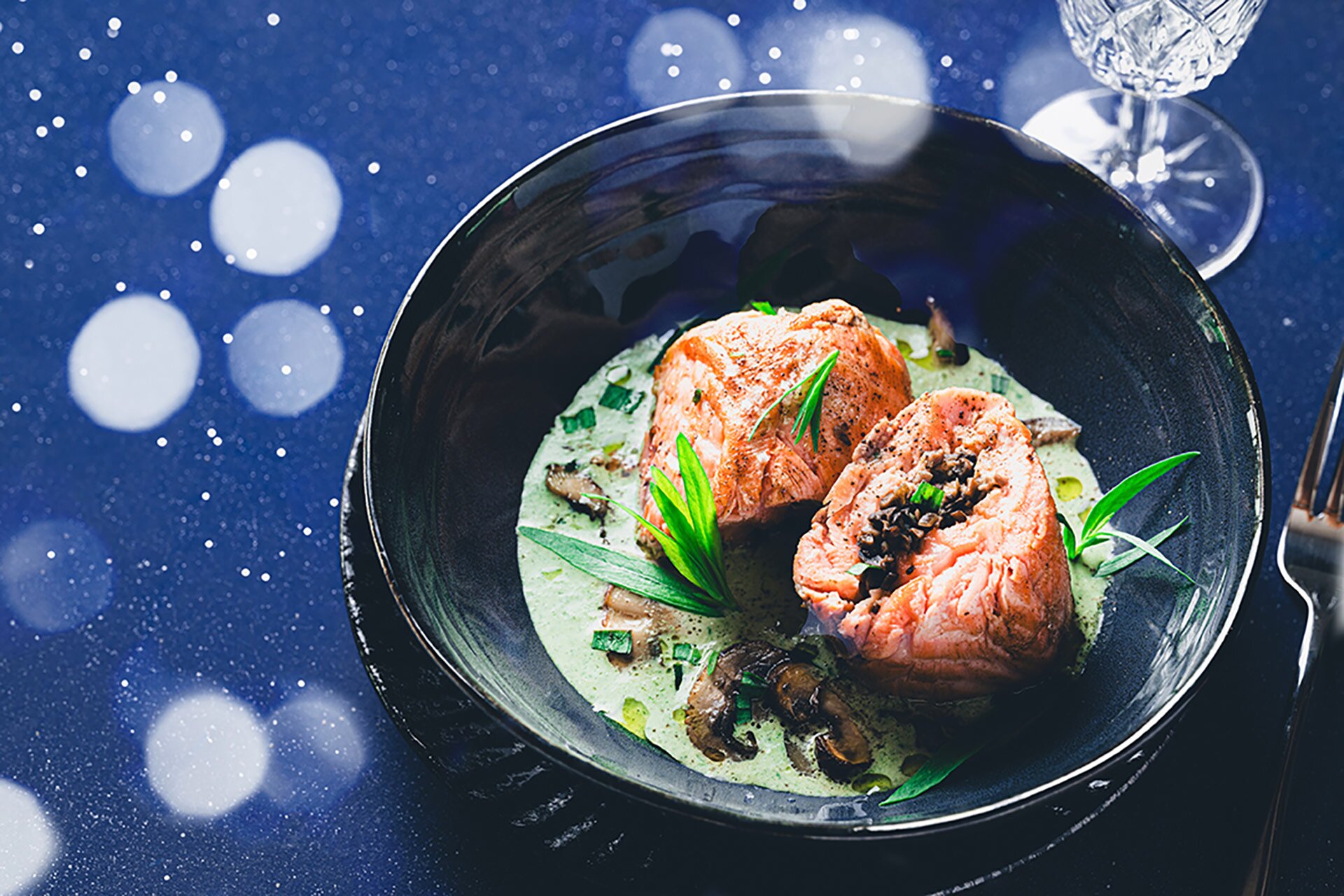 Ballotines de saumon de Norvège