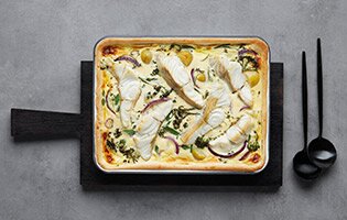 Quiche au lieu noir de Norvège