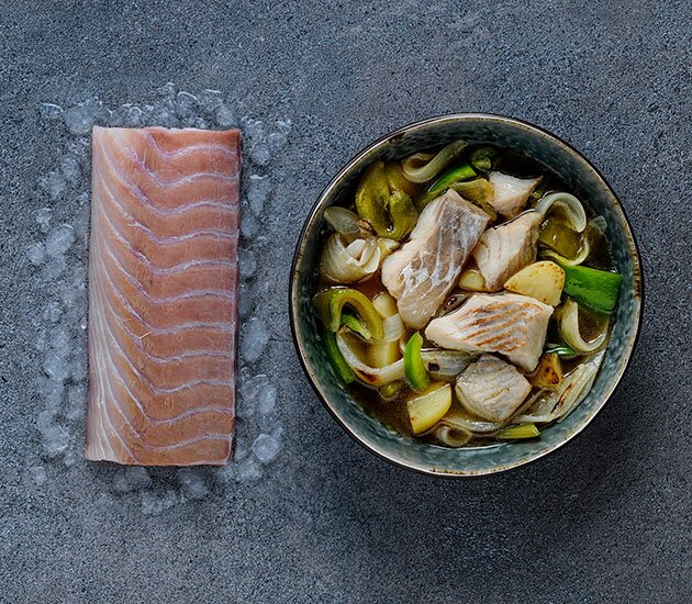 Marmitako au lieu noir de Norvège