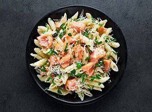 Penne au saumon de Norvège