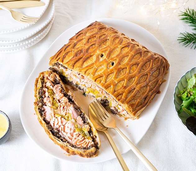 Saumon de Norvège façon Wellington